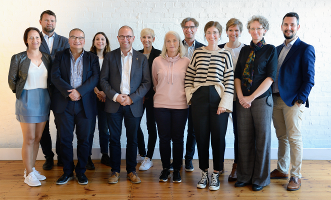 Group photo of the Joint Secretariat