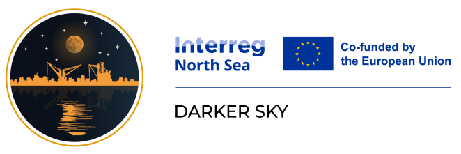 Logo of DARKER SKY & Interreg North Sea