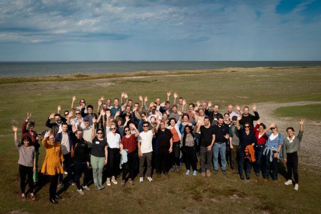 group photo first partnermeeting Denmark September 2023