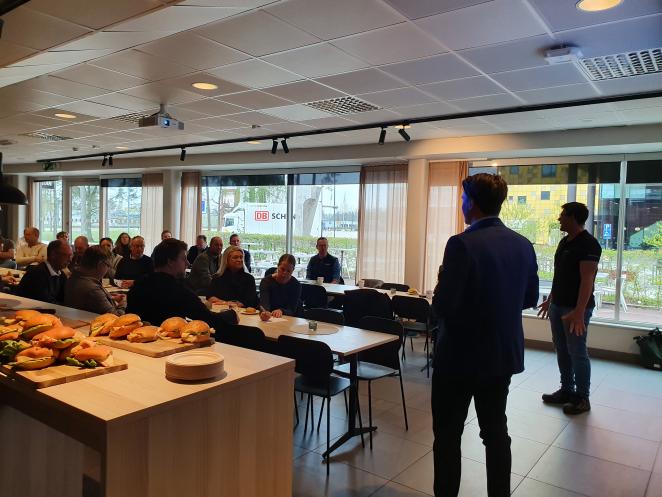 Stakeholder's breakfast in Växjö