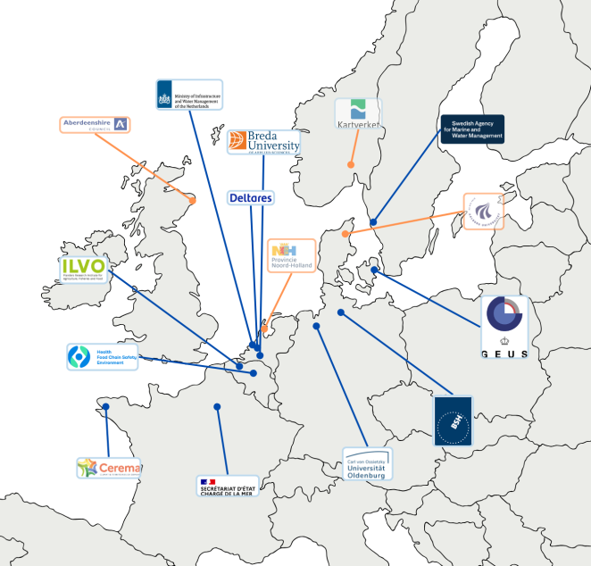 Project Partners Map