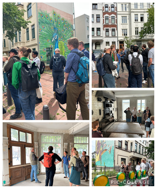 Visiting a renovation neighbourhood in Bremerhaven