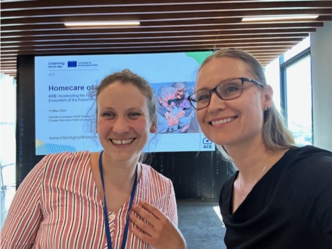 Coosje and Camilla facilitate workshop at the 2026 SHE Conference