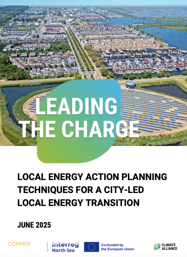 Cover page of the Climate Alliance report