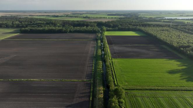 dronebeeld zesde wijk