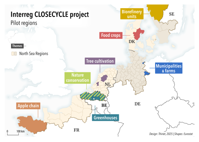 pilot regions and themes