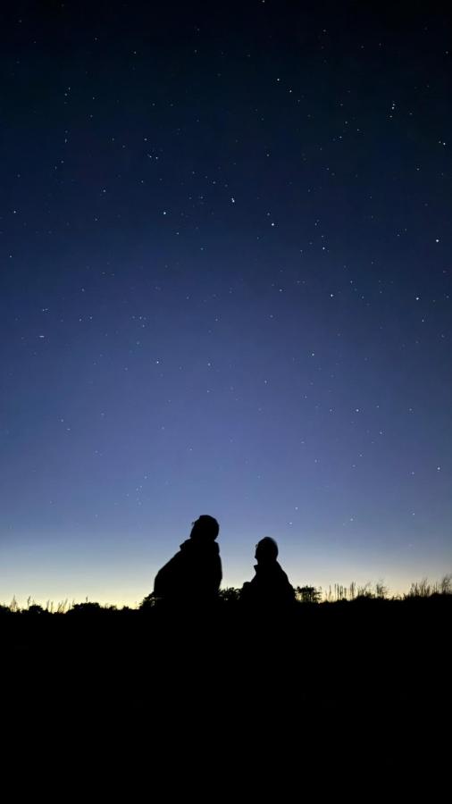 Project partners in Denmark under dark sky
