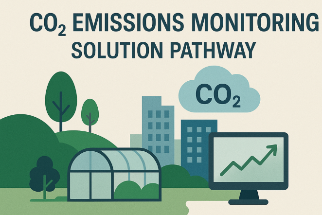 CO₂ emissions monitoring solution pathway
