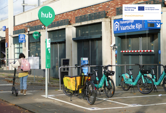 Shared Mobility Hub in Utrecht