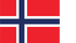The Norwegian flag.