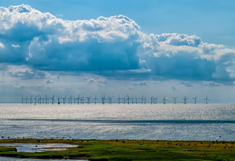 Wind turbines in Öresund