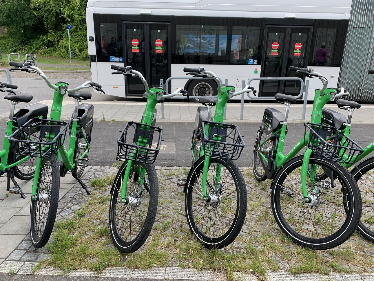 Bike service in Kiel, Germany