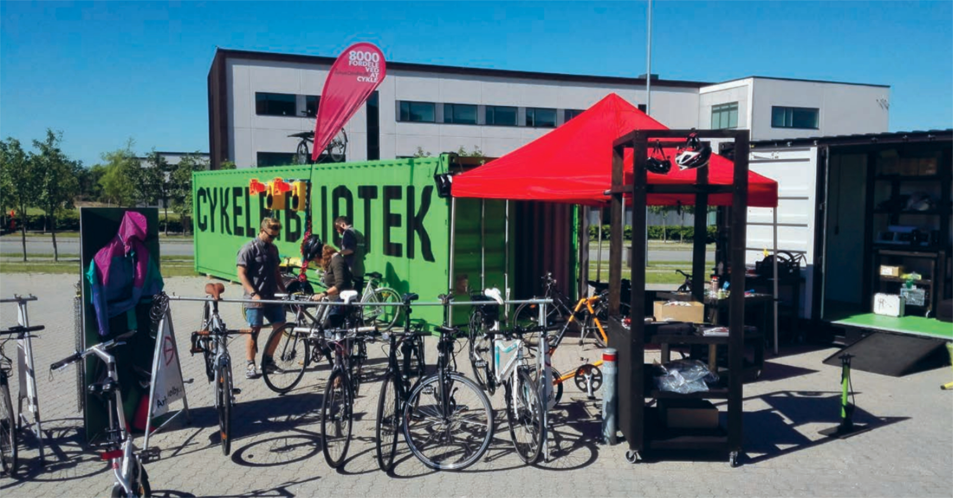 Aarhus’ Active Mobility Hub Demonstrations