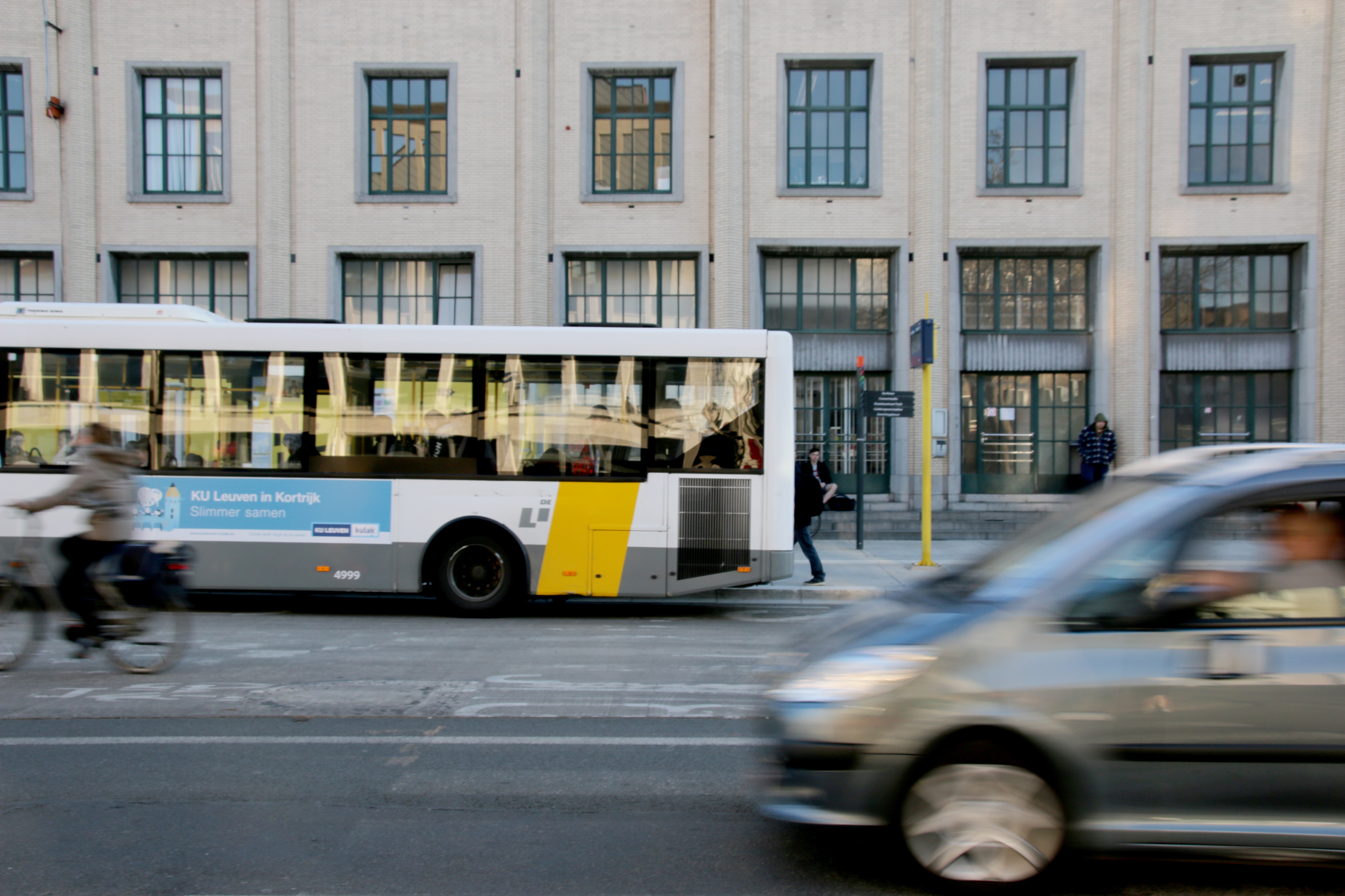 bike, bus, car, pedestrian