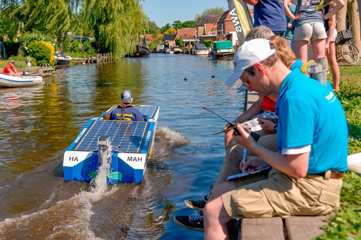 Solar boat