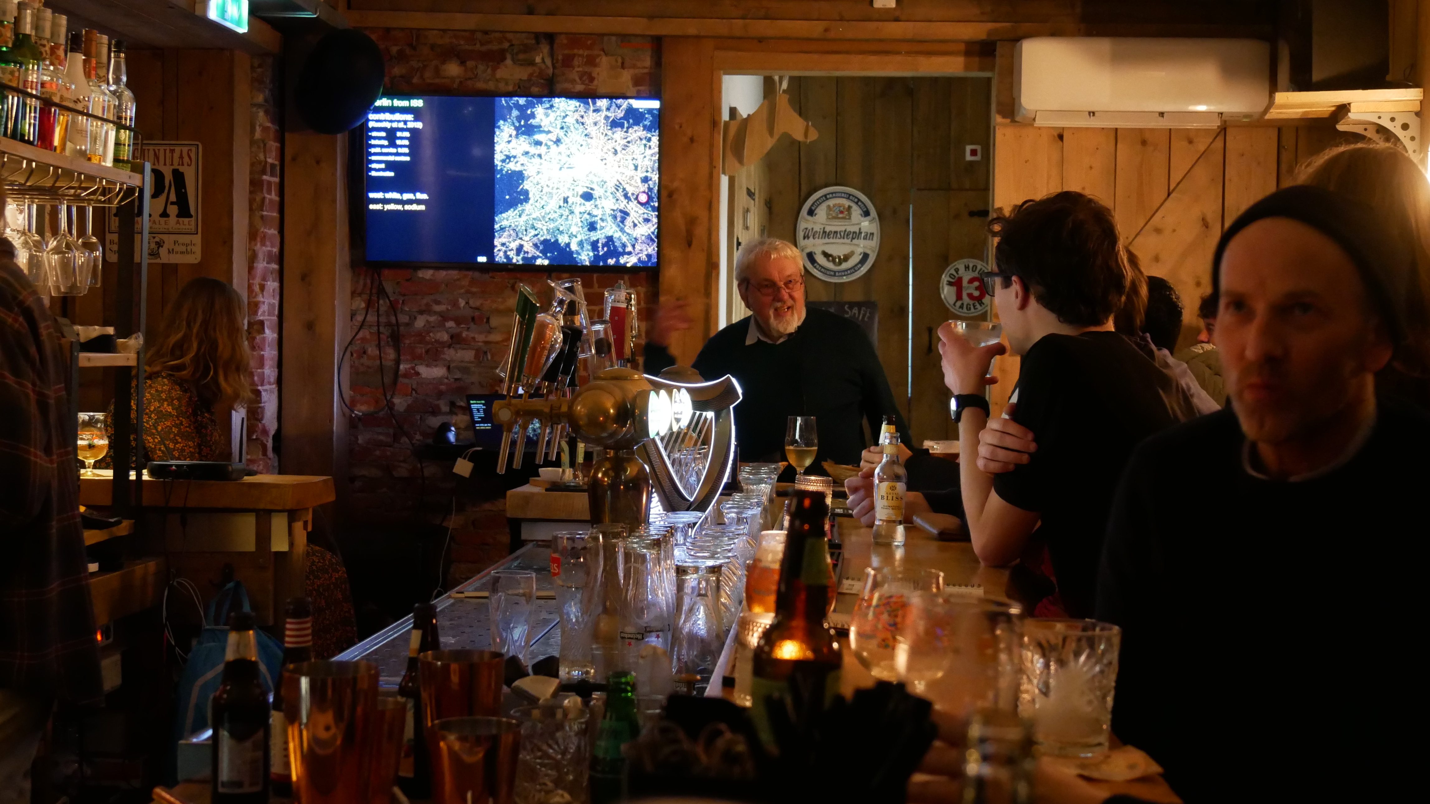 Andreas Hänel at the pub quiz