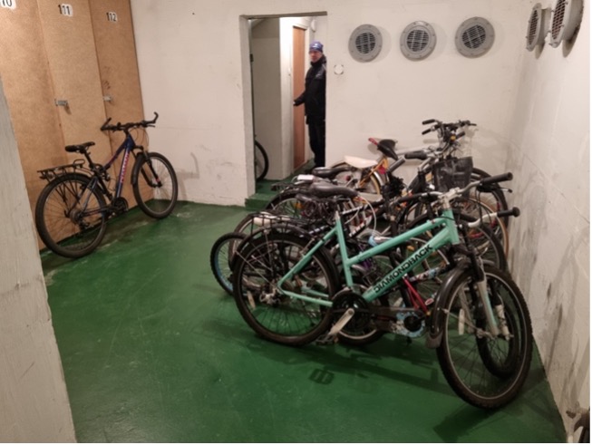 Bergen bike storage