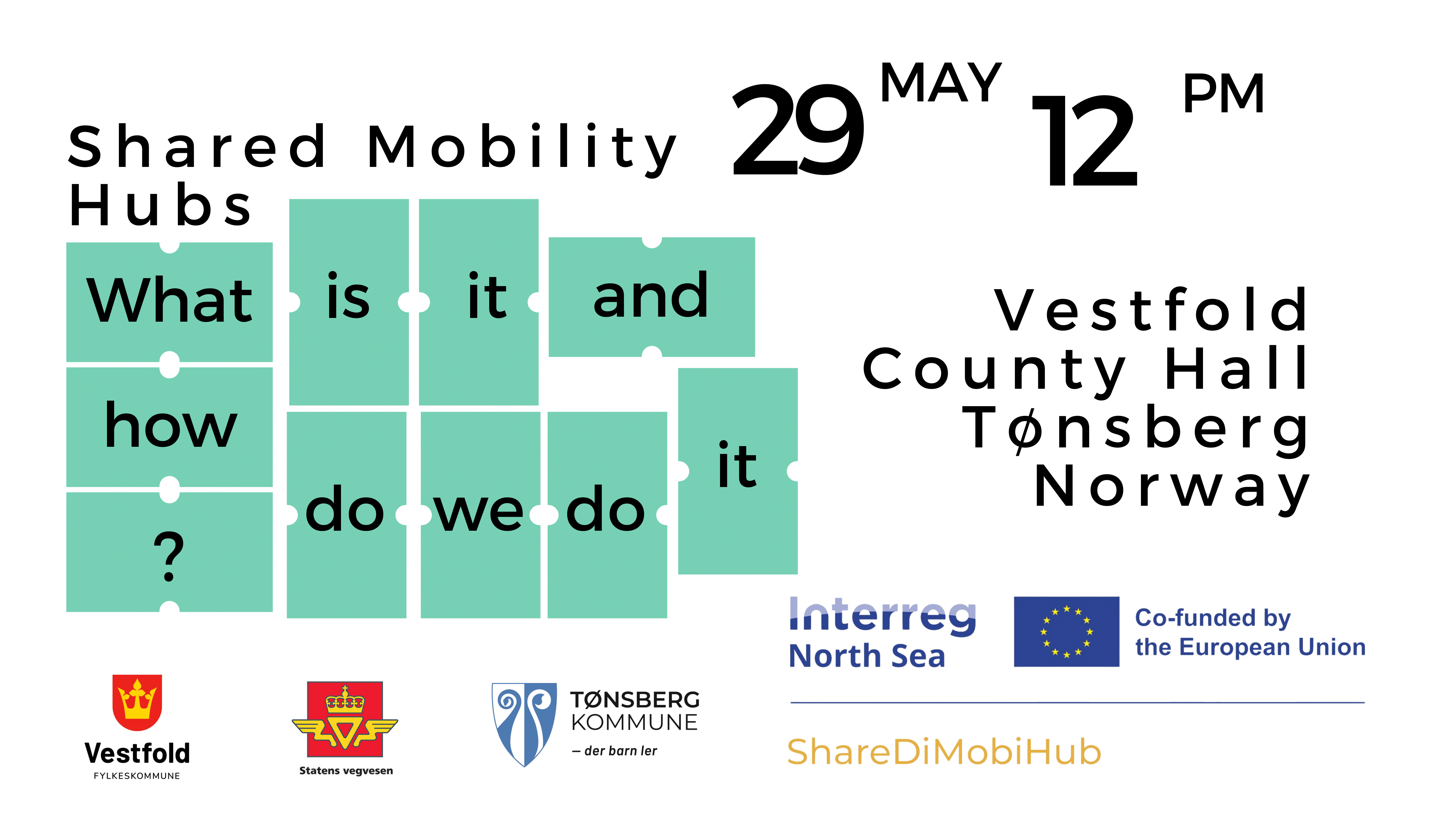 Tonsberg event- Mobility Hubs.  What is it and how do we do it? 29 May 12 PM 