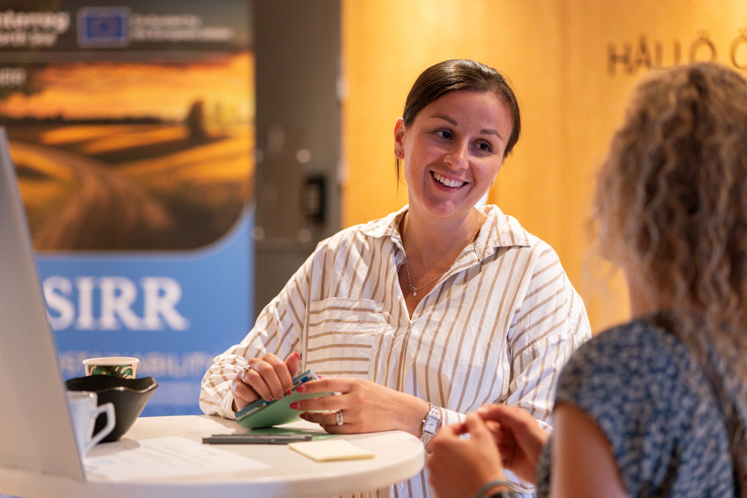 Mingle, canapés and brainstorming is a good starting point for the future.