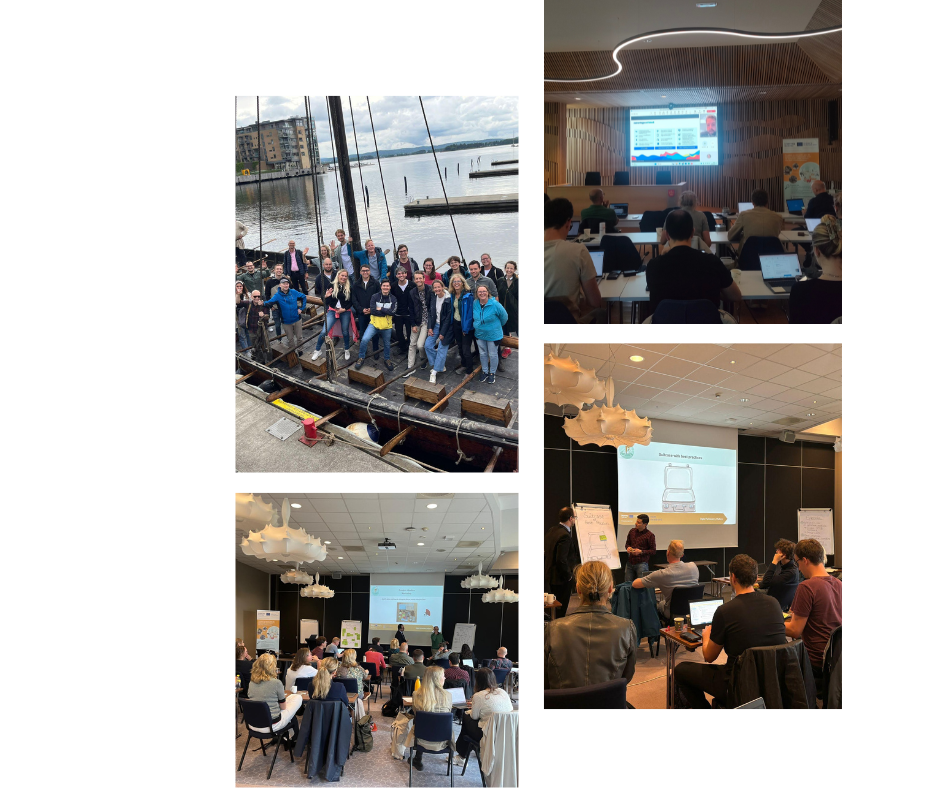 Collage of pictures from the gathering in Tonsberg