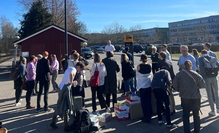 Visit to the mobility hub in Rudersdal