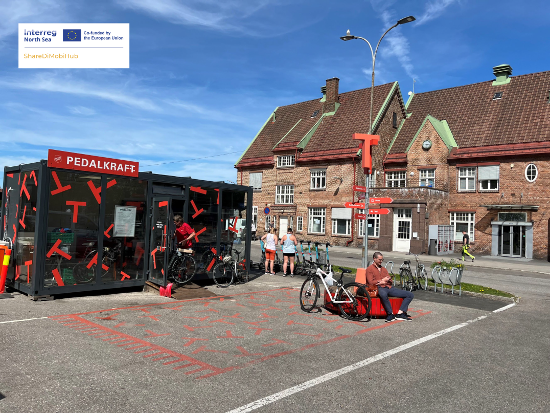 Picture of Tonsberg shared mobility hub