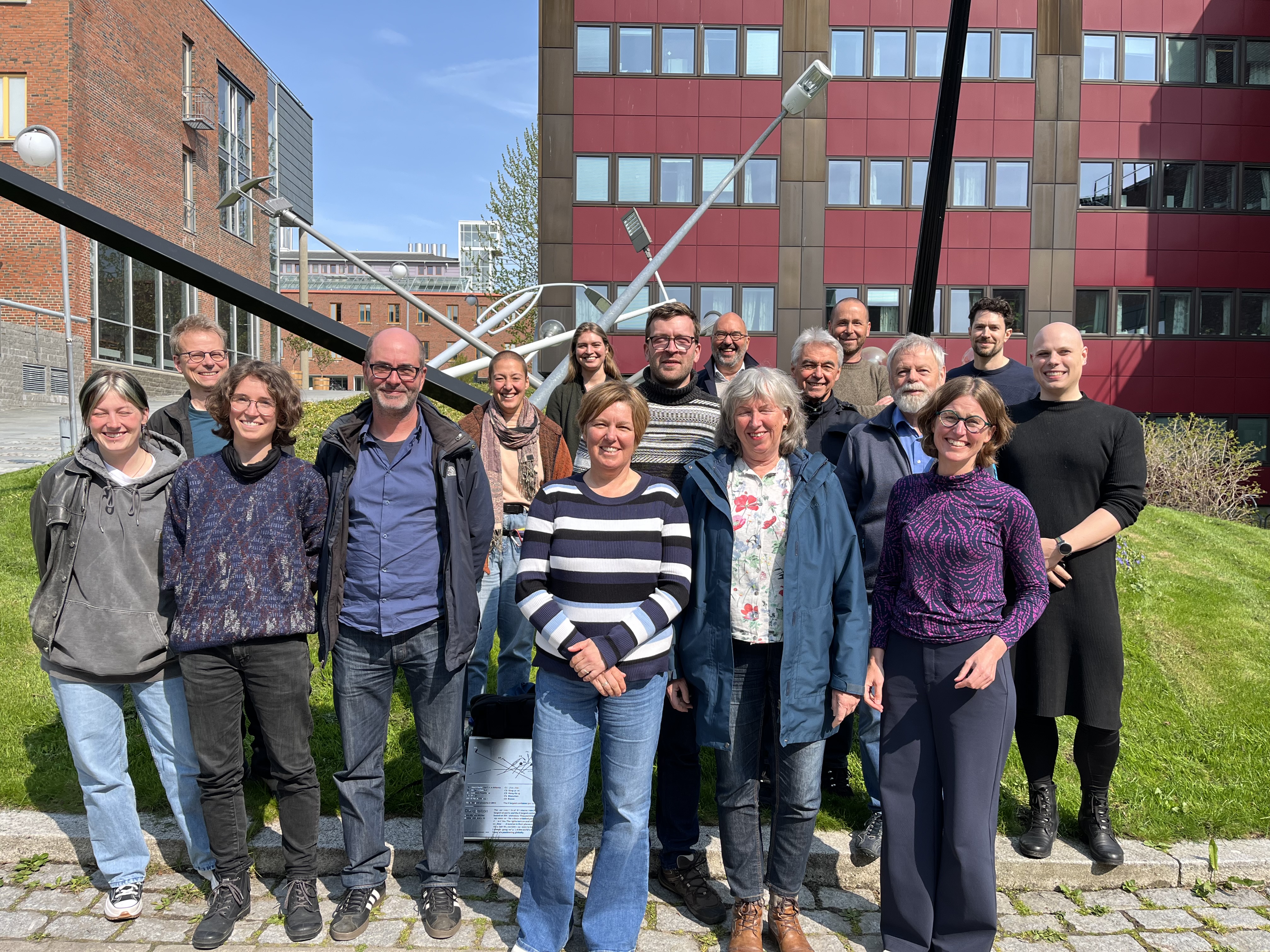 project meeting group picture