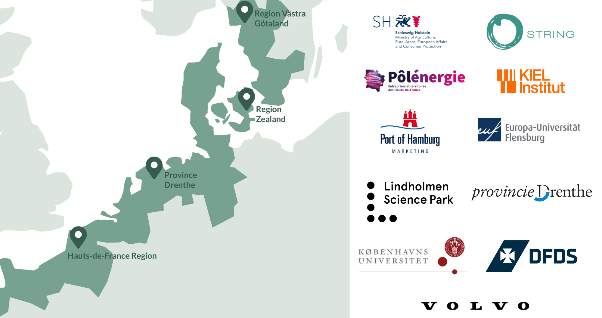 Map and partners
