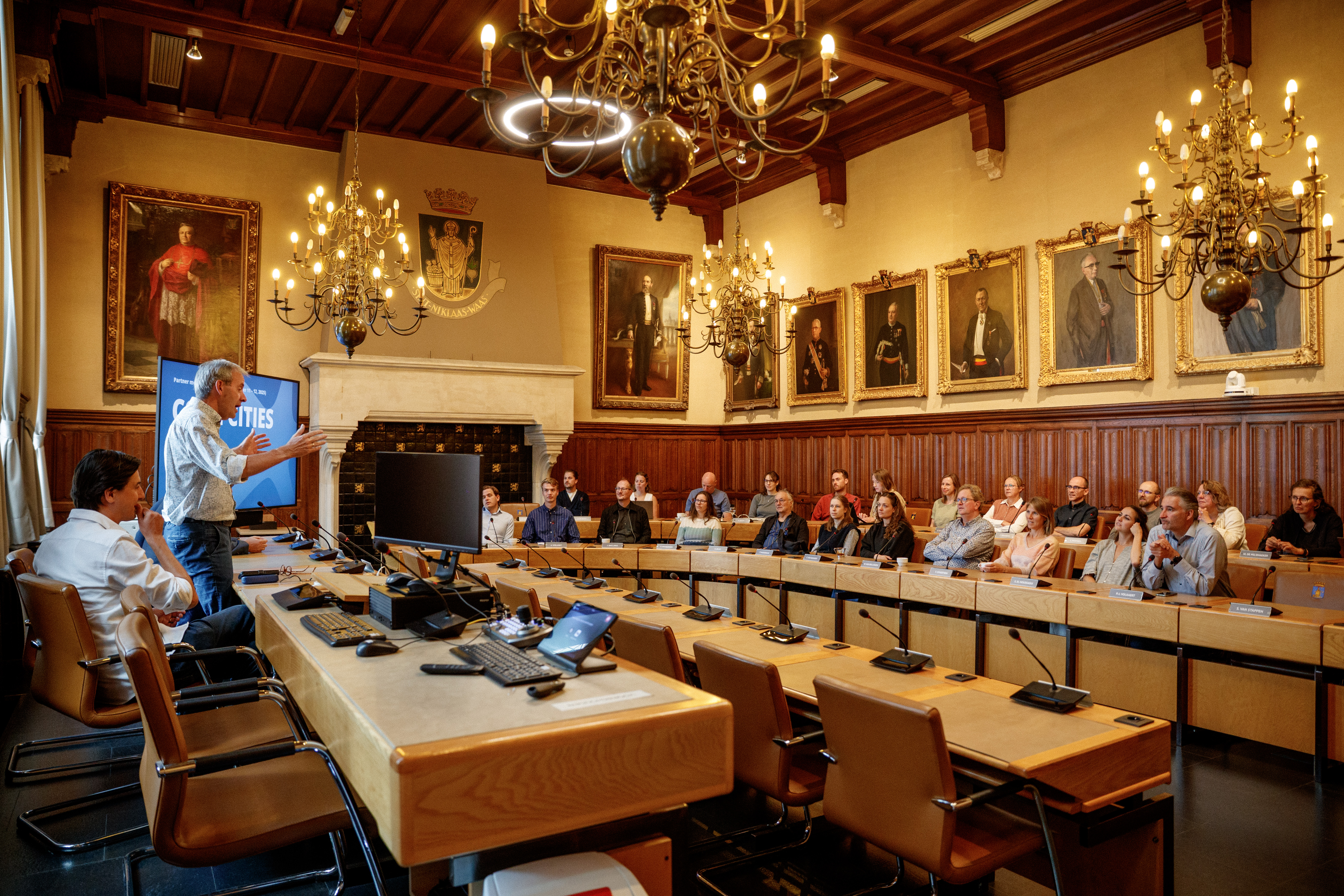 A warm welcome to Cool Cities partners from the Mayor of Sint-Niklaas.