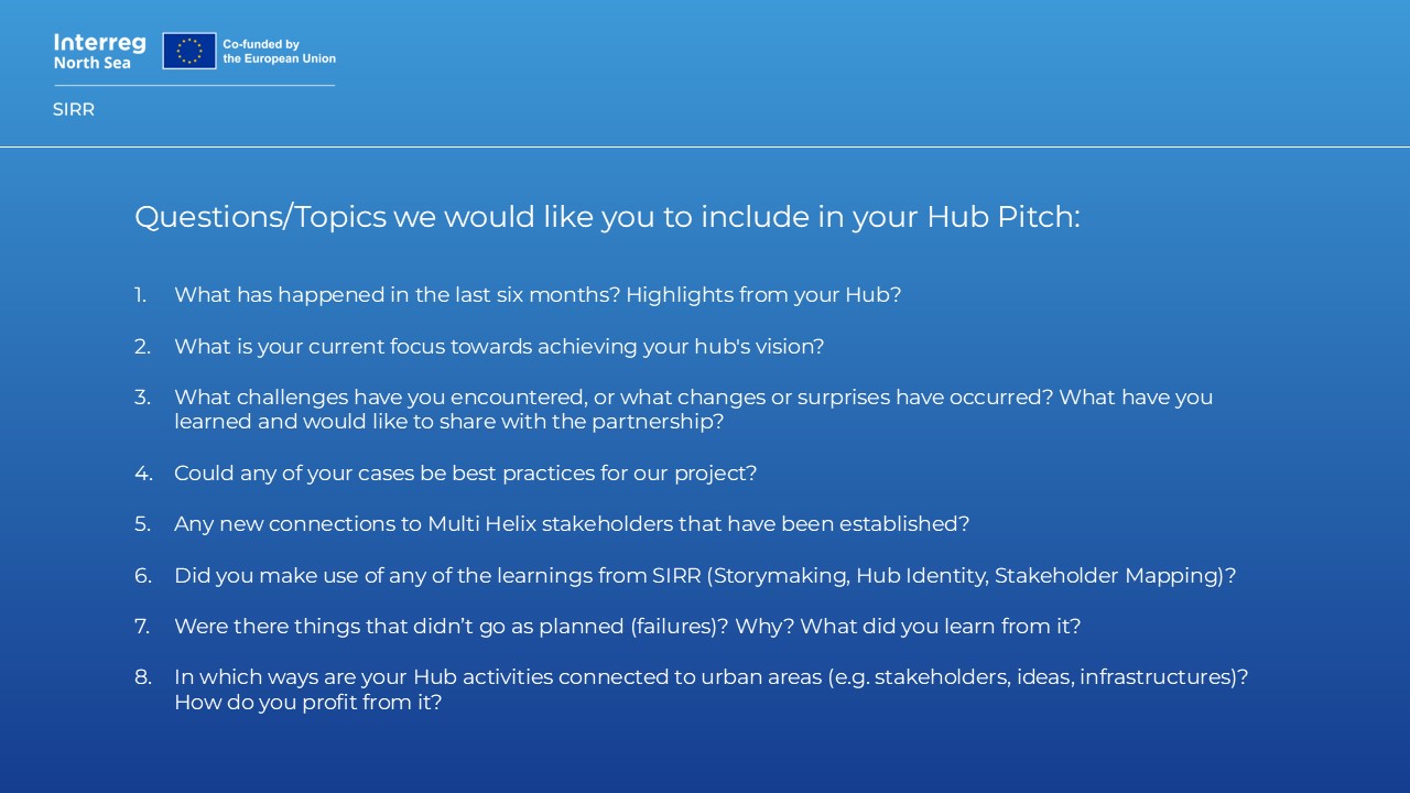 HUB Pitches