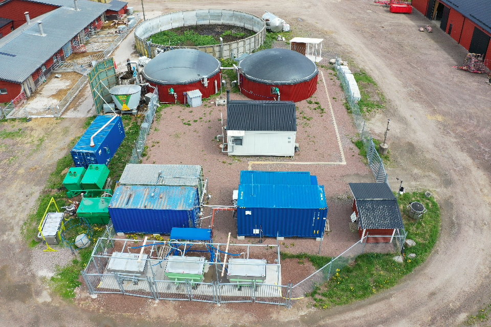 Biogas plant