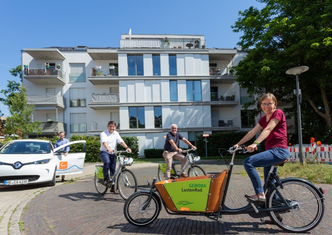 Shared mobility offer in Bremen