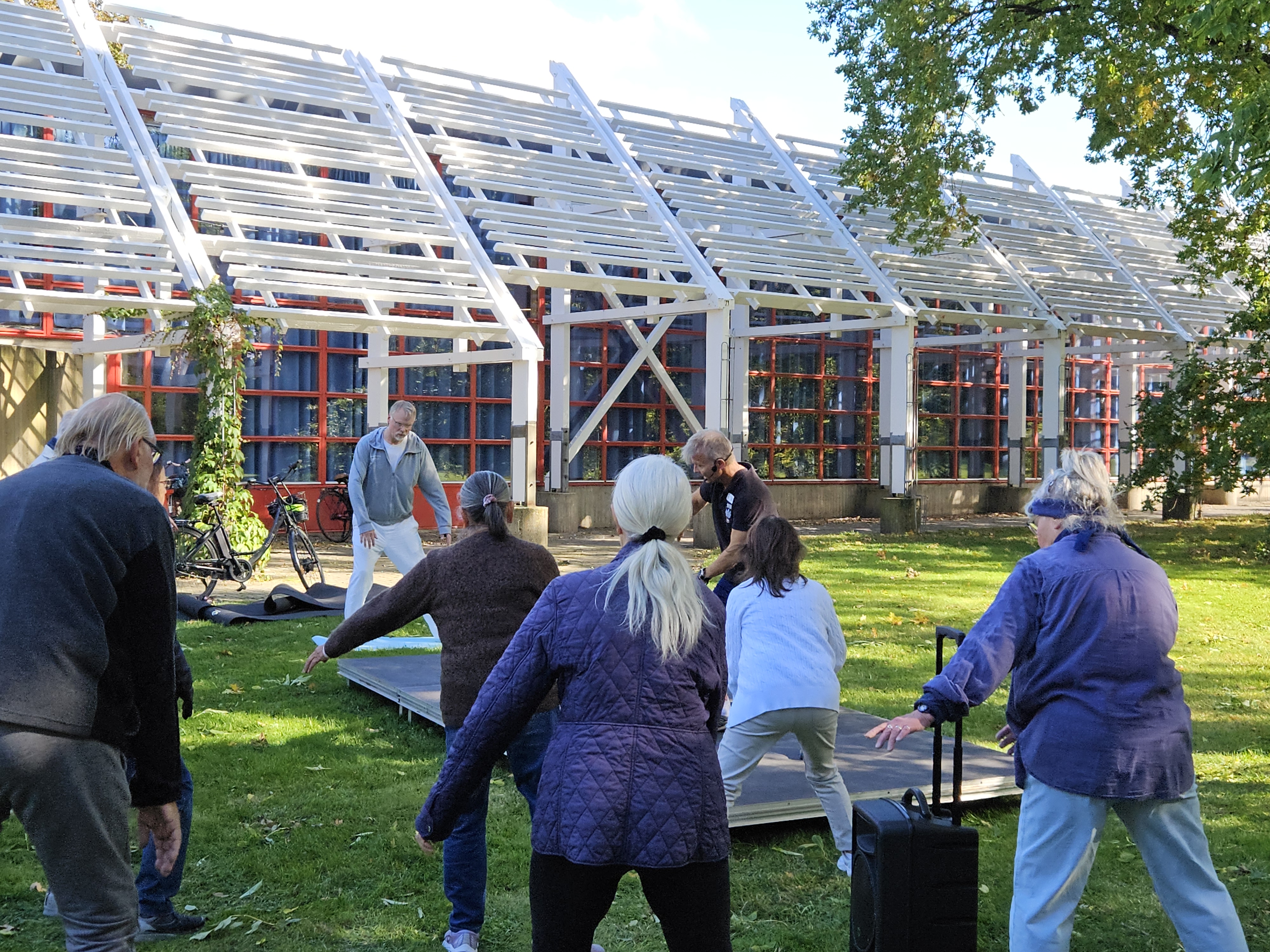 Senior activity track inaugeration