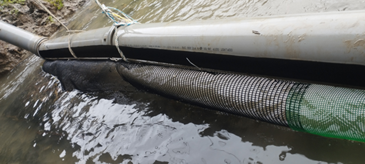 Monitoring at the Risle return canal