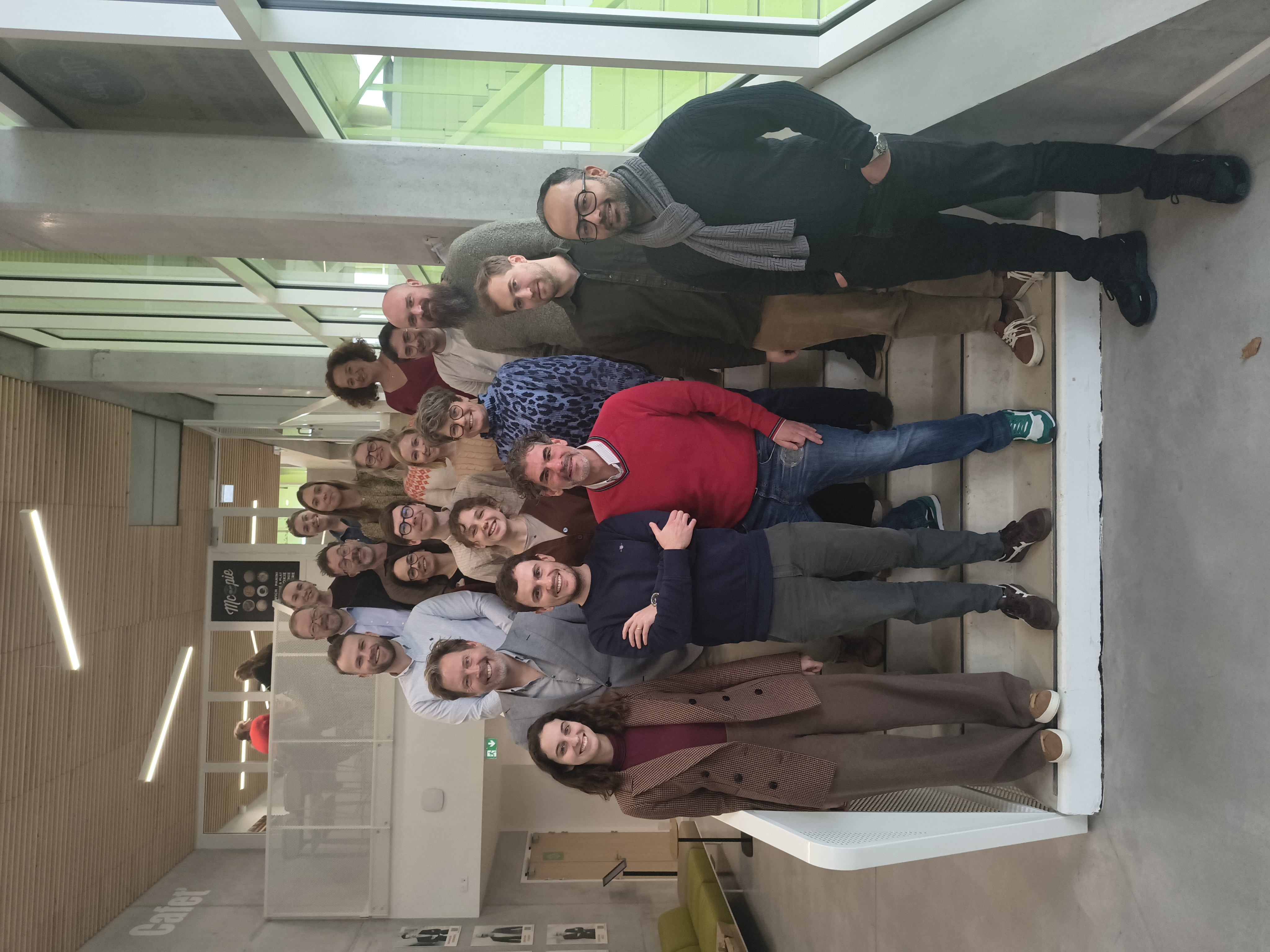 Group photo of partners meeting in Lille