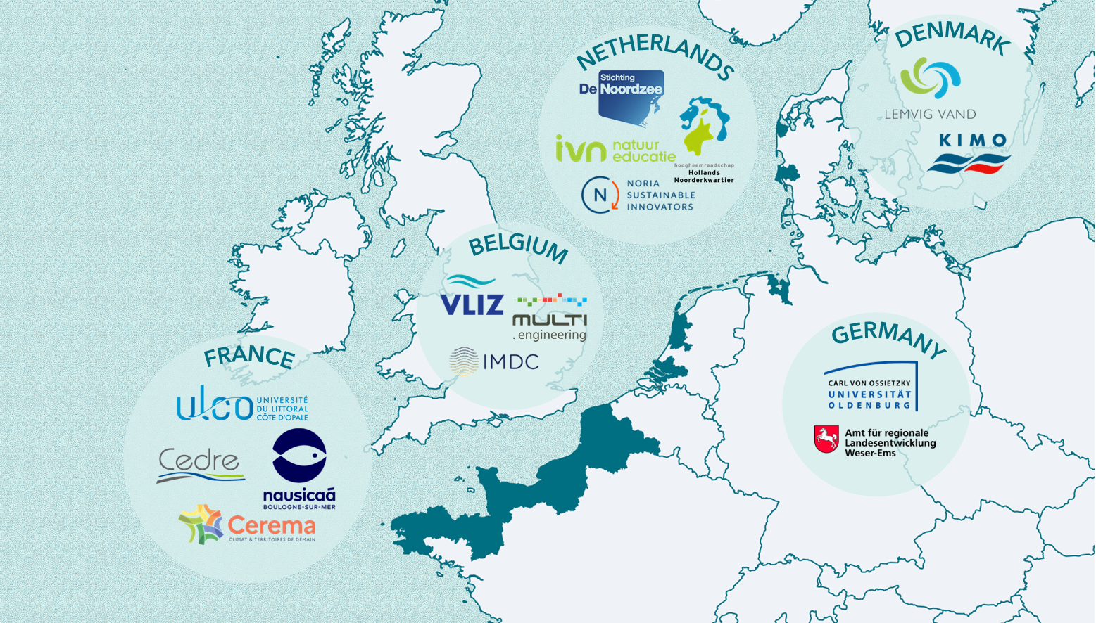 TREASURE Living Labs Map