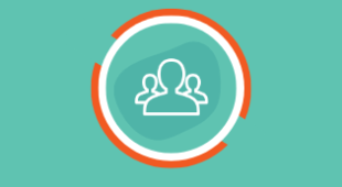 Icon showing several people. 