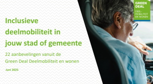Recommendations for inclusive shared mobility
