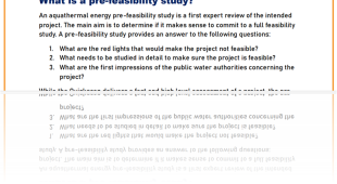 pre-feasibility study 