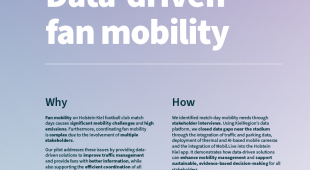 Data-driven fan mobility: D4A DE Pilot poster