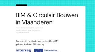 BIM & Circulair Bouwen in Vlaanderen