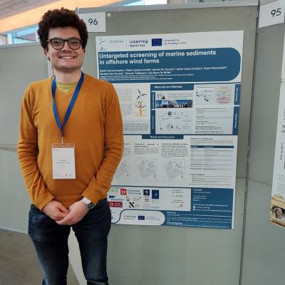 Poster presentation of David
