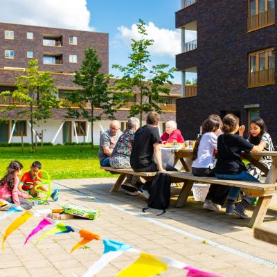 Ghandi neighbourhood in Mechelen