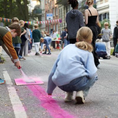 Empowering local schoolchildren in Hamburg © GIULIANI VON GIESE