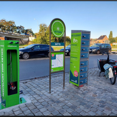 A conveniently located cycling hub in Mechelen 