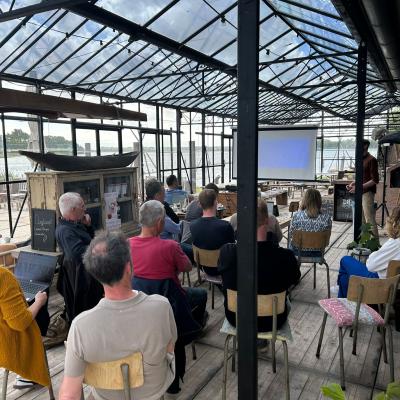 Stakeholders at the 3ST meeting for the pilot in Goes on sutainable water