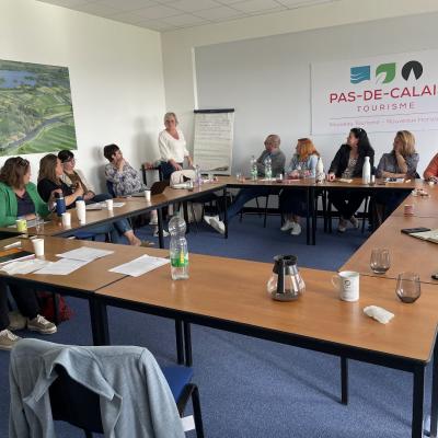 Partners from pas-de-calais together at pilot discussion 