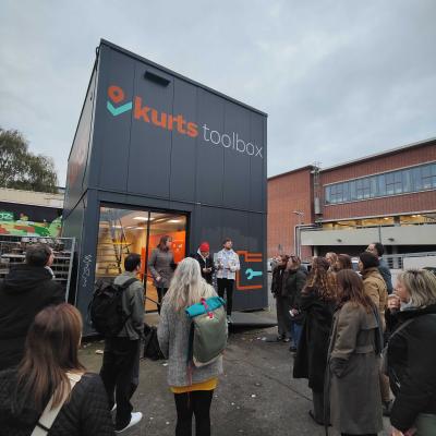 Photo of partners visiting Kurts Toolbox in Hamburg