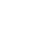 Graphic illustration of a person on a cargo bike carrying a package.