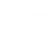 Illustration of an eletctric cargo bike, with a lightning symbol.
